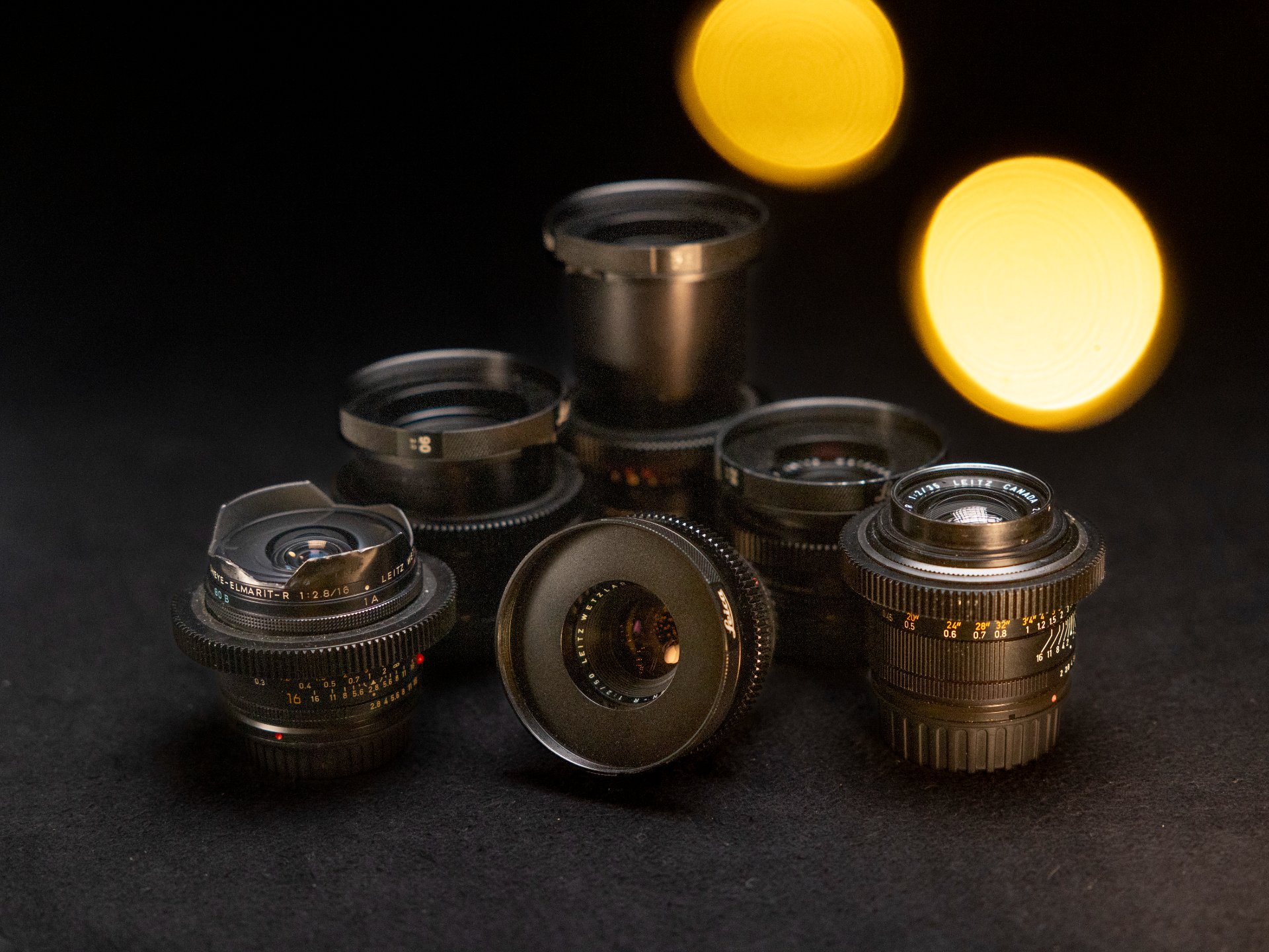 Leica R EF Cine-Mod Lens Set Hire London | Yellow Cactus