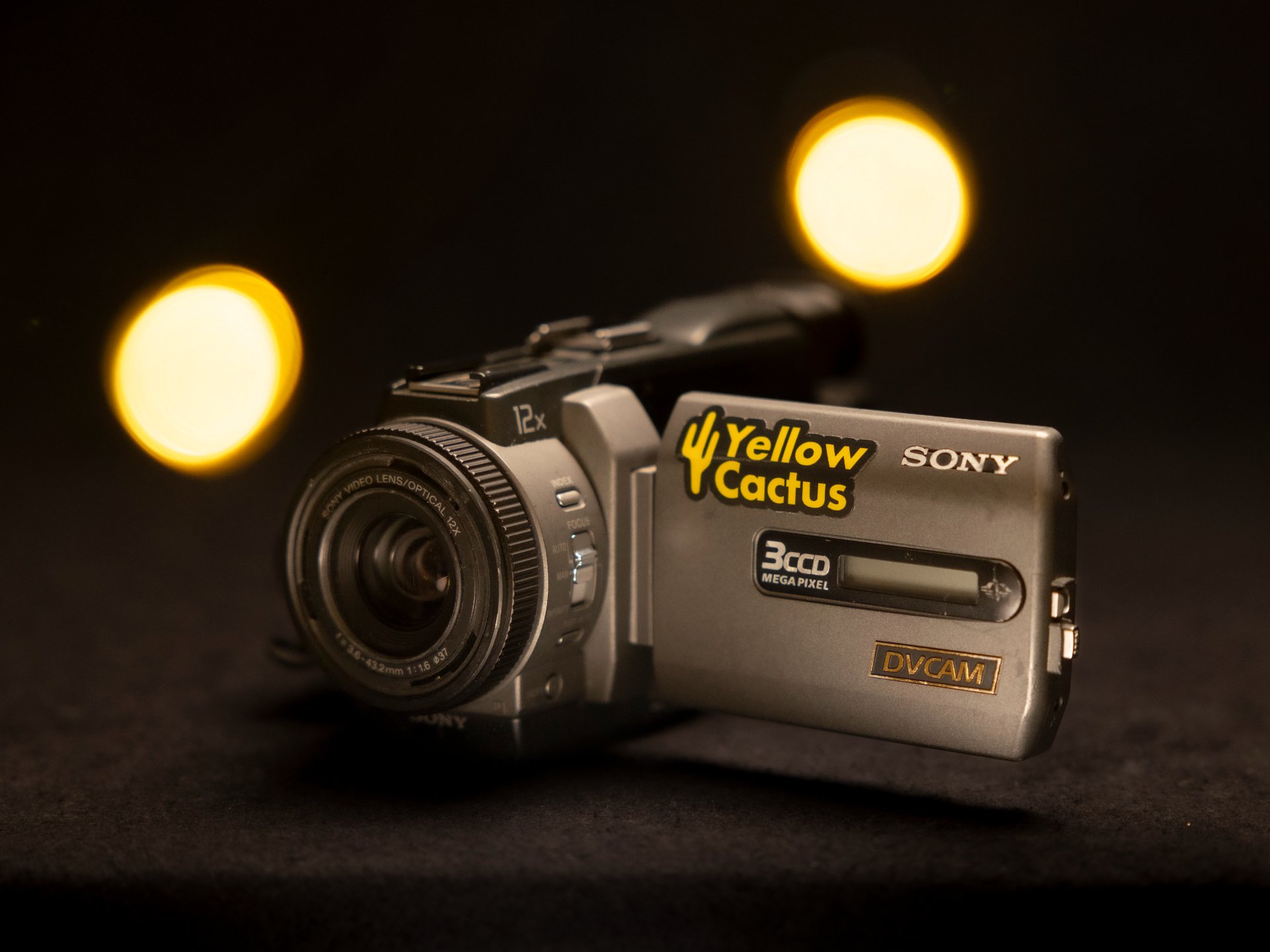 Sony PDX-10 Mini DV Handycam | Yellow Cactus